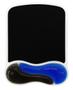 KENSINGTON DUO GEL MOUSE MAT WAVE BLUE/ BLACK NS (62401)