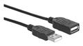 MANHATTAN Hi-Speed USB 2.0, Ext. Cable (338653)