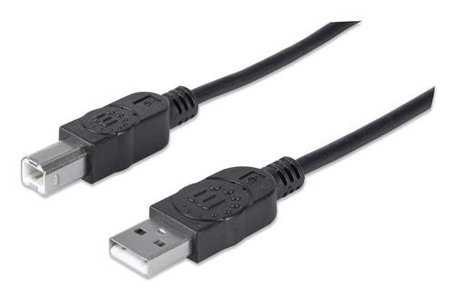 MANHATTAN USB 2.0 Typ A/Typ B, 1.8m (333368)