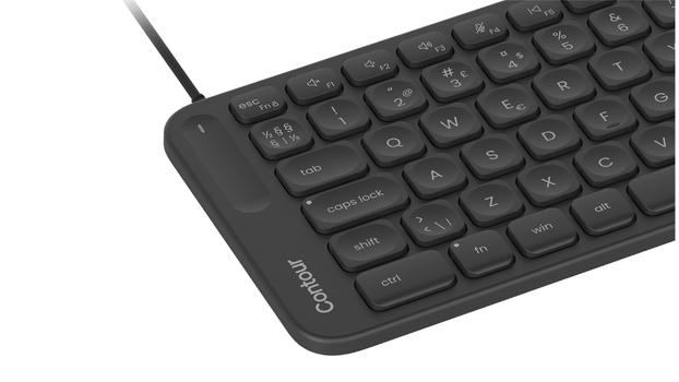 CONTOUR DESIGN CONTOUR Balance Mid-Size Keyboard Wired Pan Nordic Layout (CDKBBALPN21600)