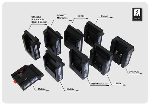 SYNERGY Multi Battery Baustrahler zub. Adapter - STANLEY / Porter Cable / Black & Decker (S21-MBA-ST-PC-BD)