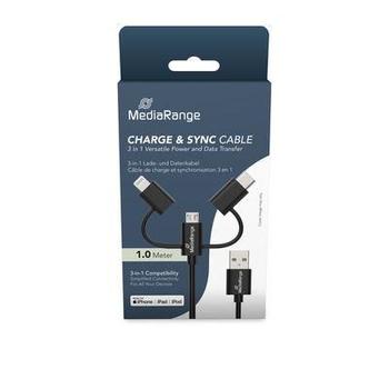 MediaRange Usb Cable Usb 2.0 1 M Usb A  (MRCS246)