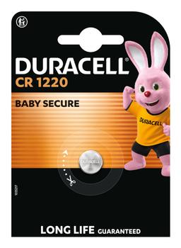 DURACELL Batterie Lithium, Knopfzelle,  CR1220, 3V (030305)