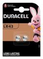 DURACELL Batterie Alkaline, Knopfzelle, LR43, 1.5V