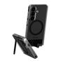 PanzerGlass Urban Explorer Case Transparent w. Black Kickstand & Qi Samsung Galaxy S26