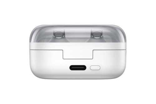 SAMSUNG Galaxy Buds4 Pro (hvit) Galaxy AI, adaptiv ANC 2.0, AI‑tolk i øret, hodebevegelseskontroll,  opptil 6 t batteritid,  IP57 (SM-R640NZWAEUB)