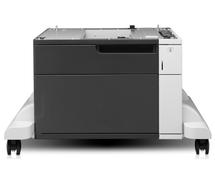 HP LaserJet 1x500-sheet føder med kabinet og stativ