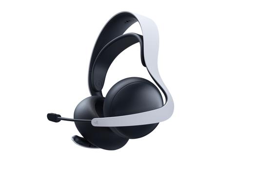 SONY PlayStation 5 Pulse Elite trådlöst headset (vit) USB, bluetooth,  indragbar mik, upp till 30h batteritid,  snabbladdning (1000039805)
