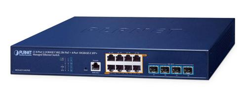 PLANET Layer 3, 8-Port 2.5GBASE-T  (MGS-6311-8UP4X)