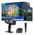 GOVEE utomhus dekorationsprojektorljus Smart utomhus RGB-laser + aurora, 16 mönster, 50+ scener, app/röststyrning