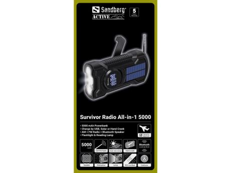 Sandberg Survivor Radio All-in-1 5000 (421-03)