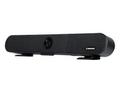 LUMENS 4K Video Soundbar - Black