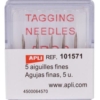 APLI fine nål til tekstilpistol 5stk (101571)