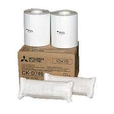 MITSUBISHI CK-D 746 10x15 cm 2x 400 Prints (485080)