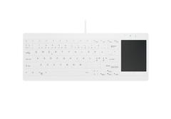 CONTOUR DESIGN Active Key QuickClean Medical IP68 Touchpad Mini Ledningsført Nordisk Tastatur