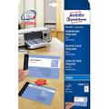 Visittkort AVERY inkjet 85x54 260g (200)