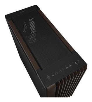 ASUS PA602 PROART Wood Edition Metal Panel PWM Mid Tower (svart) Wood Edition (90DC00J0-B09040)
