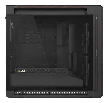 ASUS PA602 PROART Wood Edition Metal Panel Mid Tower (svart) Wood Edition (90DC00J0-B09030)