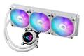 ASUS ROG Strix LC III 360 ARGB WHT all-in-one CPU liquid cooler with 360 rotatable water block Premium ROG ARGB fans