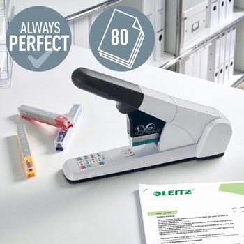 LEITZ Hæftemaskine Leitz 5551 Grå (55510084)