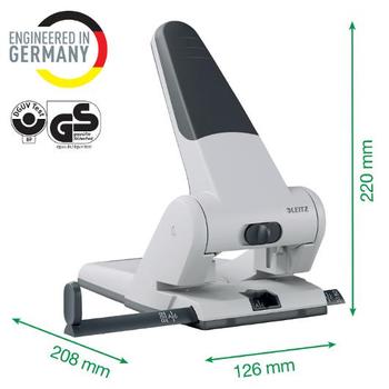 LEITZ Hullemaskin LEITZ 5180 2H 65 ark hvit (51800085)