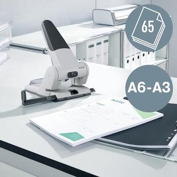 LEITZ Hullemaskin LEITZ 5180 2H 65 ark hvit (51800085)