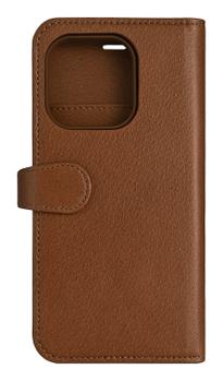 BUFFALO 2in1 Leather 3 card MagSeries iPhone 16 Pro Brown (590149)