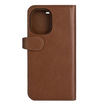 BUFFALO 2in1 Leather 3 card MagSeries iPhone 16 Brown (590147)