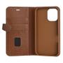 BUFFALO 2in1 Leather 3 card MagSeries iPhone 16 Brown (590147)