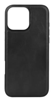 BUFFALO Back cover Leather Magseries iPhone 16 Pro Max Black (590154)