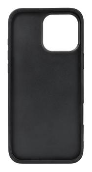 BUFFALO Back cover Leather Magseries iPhone 16 Pro Max Black (590154)