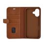 BUFFALO 2in1 Leather 3 card MagSeries iPhone 17 Brown (590167)