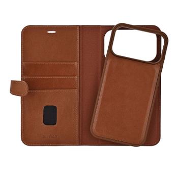 BUFFALO 2in1 Leather 3 card MagSeries iPhone 17 Pro Max Brown (590170)