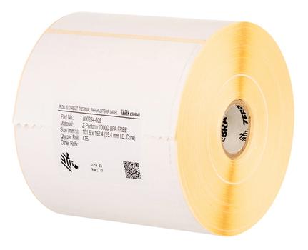ZEBRA Label, Z-Perform 1000T, 148x210mm,  800/roll, 4 roll/box, 76mm core, Out Ø 200mm (3001699)