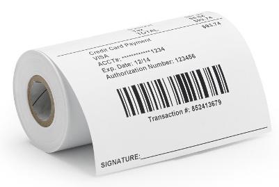 Zebra Z-Perform 1000D 80 Receipt - kvitteringspapir - 20 rull(er) - Rull (5 cm x 19 m) (3003061)