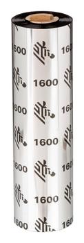 ZEBRA Wax Ribbon, 83mmx450m, 1600,   Economy Wax, 25mm core (01600BK08345)