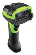 ZEBRA DS3608: RUGGED: AREA IMAGER: DIRECT PART MARKING: CORDED: INDUSTRIAL GREEN: VIBRATION MOTOR