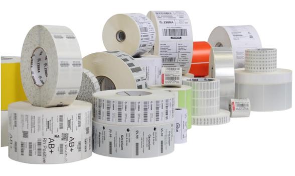 ZEBRA SAMPLE RIBBON 110MM X 50M WHITE RESIN SUPL (15051)