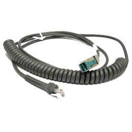 ZEBRA Symbol kabel USB, Power Plus 9ft Coiled (CBA-U14-C09ZAR)