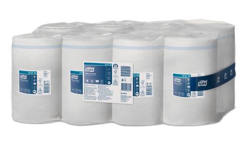 TORK Aftørringspapir Mini M1 Standard, Hvid, 120 M. (11 rl) (100130)