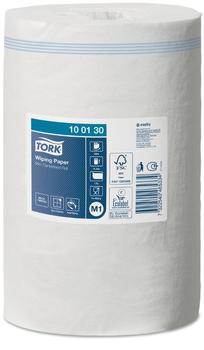 TORK Aftørringspapir Mini M1 Standard, Hvid, 120 M. (11 rl) (100130)