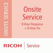 RICOH h Assurance Program Bronze for Low-Volume Product Segment - Extended service agreement - parts and labour (for scanners) - 5 years - on-site - response time: 8 h - repair time: 8 hours - must be purch