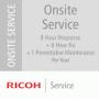 RICOH h Scanner Service Program 3 Year Silver Service Plan for Ricoh Mid-Volume Production Scanners - Extended service agreement (extension) - parts and labour - 3 years - on-site - 8x5 - response time: 8 h