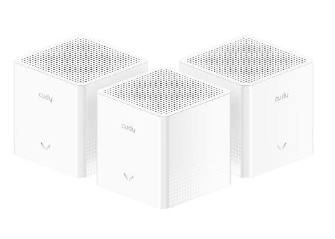 CUDY AX3000 Wi-Fi 6 Mesh  1G Solution, M3000S(3-Pack) (M3000S(3-Pack))