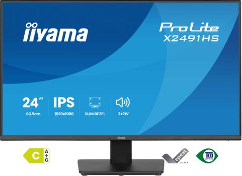 IIYAMA 24" FHD  IPS (X2491HS-B1)