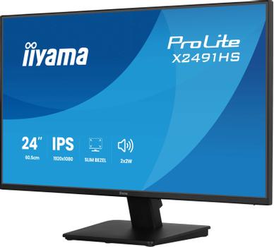 IIYAMA 24" FHD  IPS (X2491HS-B1)