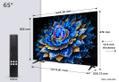 TCL Televizor TCL QLED 65T69C, 164 cm, Smart Google TV, 4K Ultra HD, (Model 2025) (65T69C)
