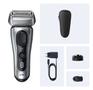 BRAUN Braun Series 8 elektrisk barbermaskin 8617S SensoAdapt, Ladeholder, opptil 60 minutters trådløs brukstid