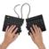 R-GO Tools Split Keyboard, (UK), black (RGOSP-UKWIBL)