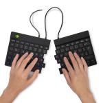 R-GO Tools Split Keyboard, (DE), black (RGOSP-DEWIBL)